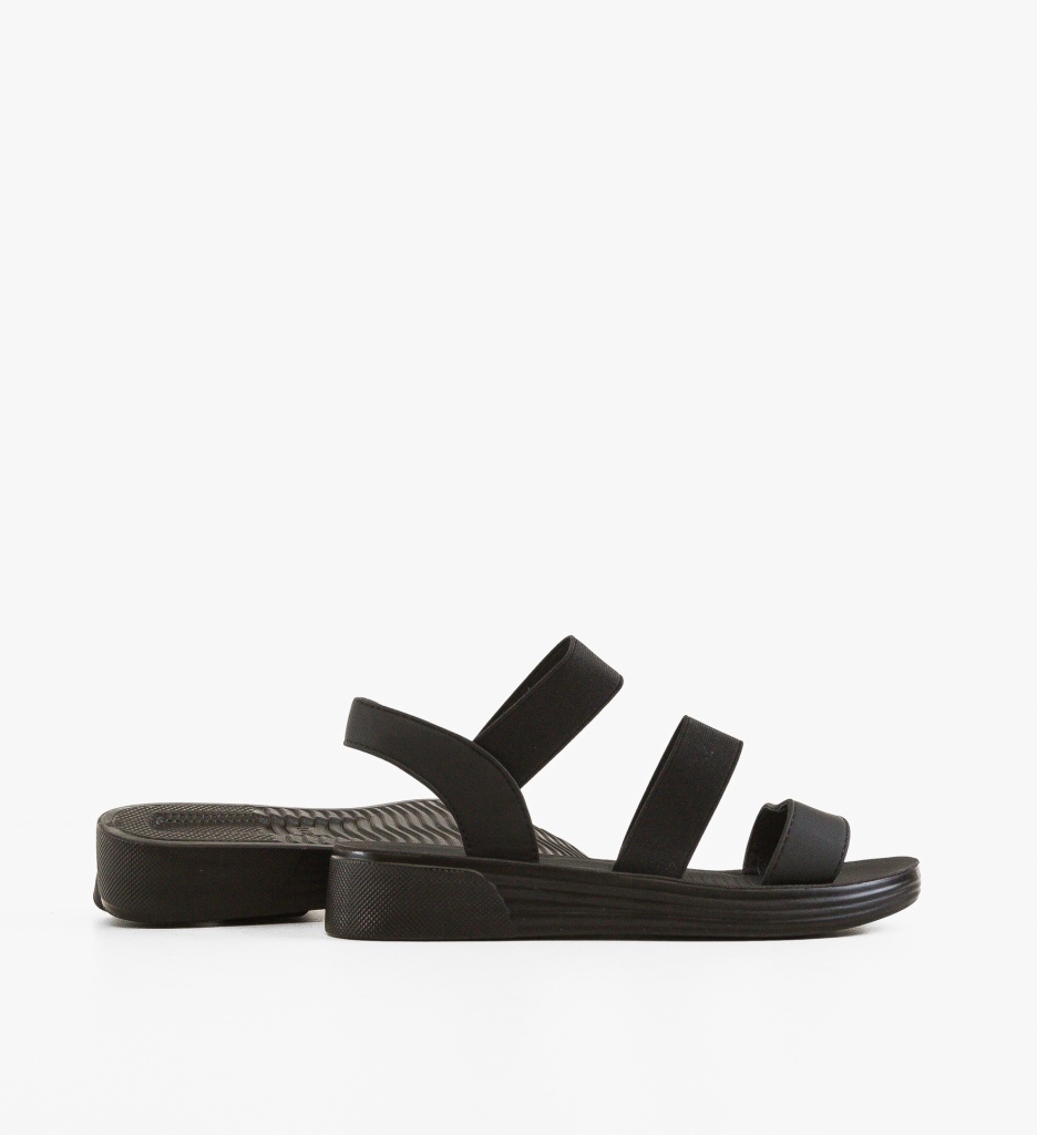 Sandale Dama Gherdala Negre - Eleganță și Confort - imagine 2
