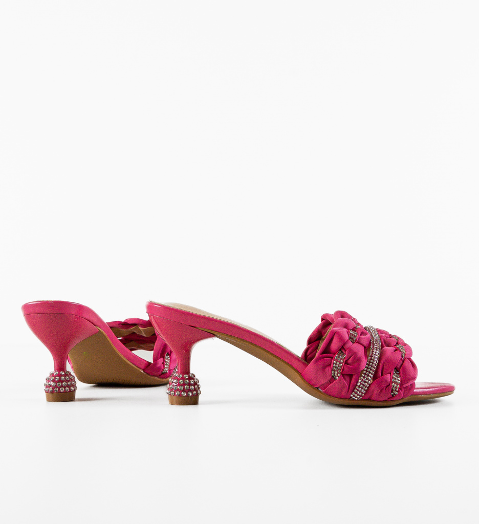 Sandale Dama Valiente Fuchsia | Toc Elegante - imagine 5