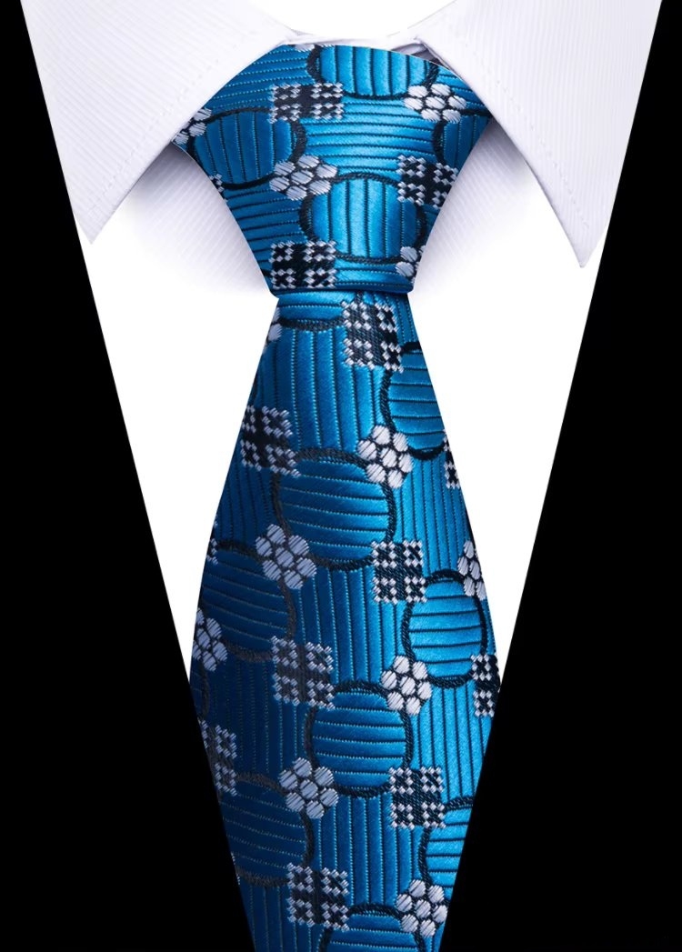 Cravată Bărbați Picadili Albastru | Eleganță