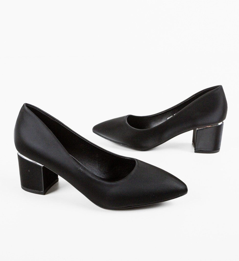 Pantofi dama Berry Negri - Eleganți și Versatili - imagine 8