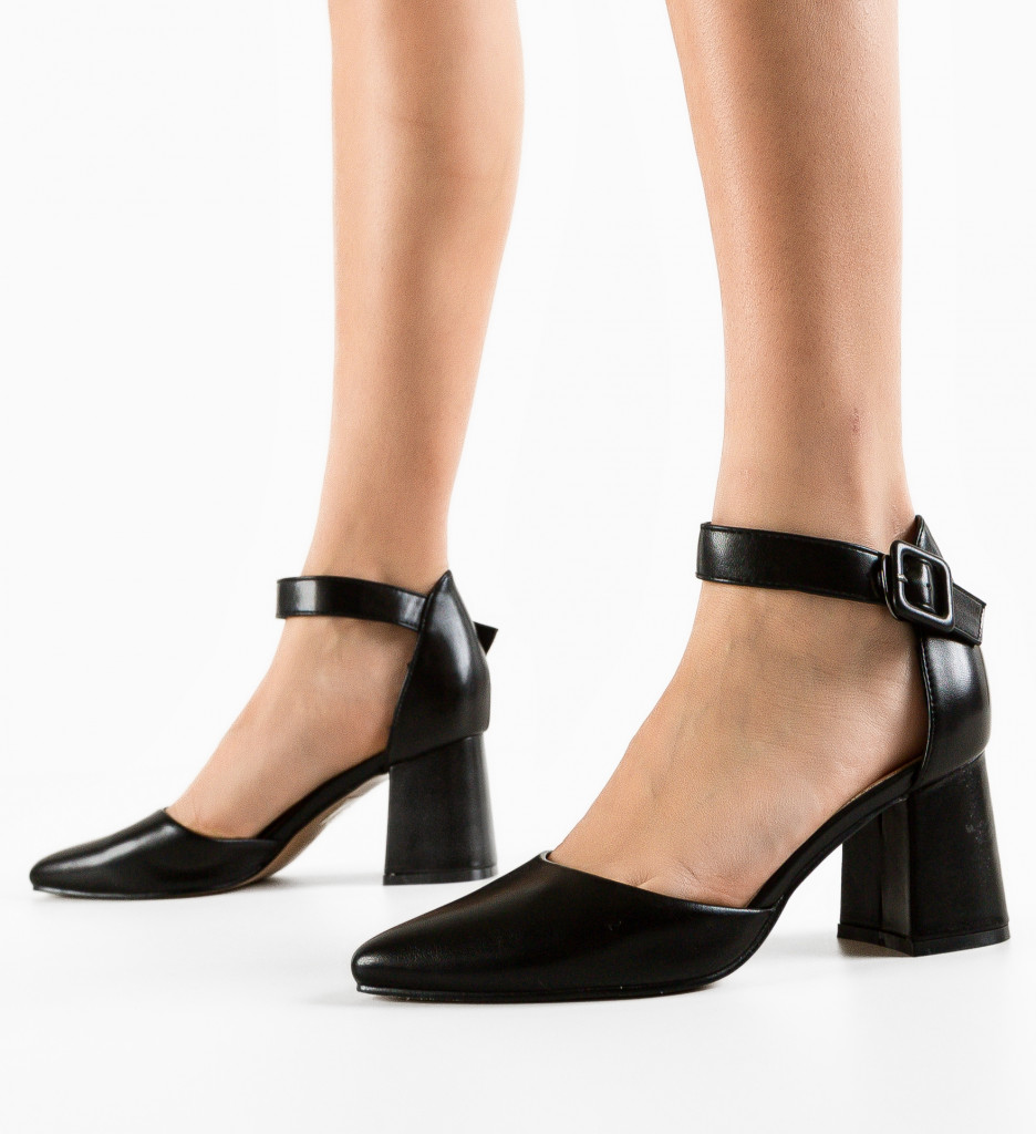 Pantofi Dama Avitus Negri - Stil și Eleganță - imagine 5