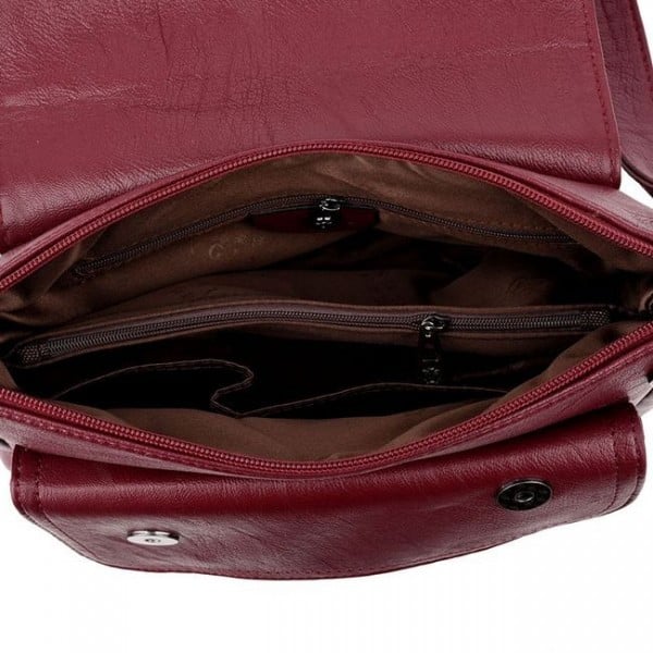 Geanta Himili Bordeaux, Eleganta si Functionala - imagine 4