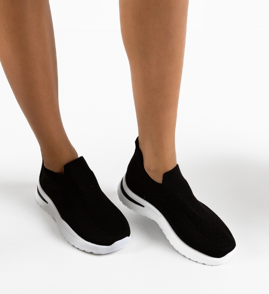 Sneakers Dama Coven Negri 2 - Confort si Stil - imagine 3