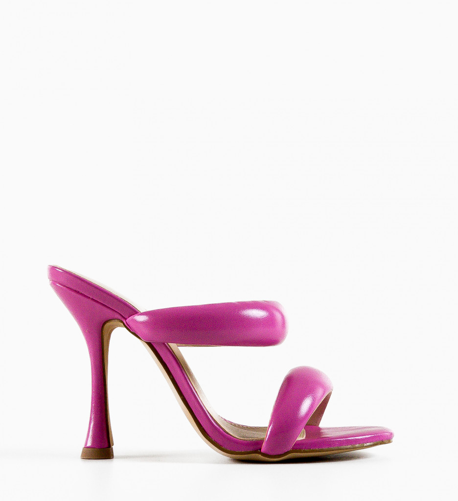 Sandale Saboti Krista Fuchsia - Eleganță și Stil - imagine 5