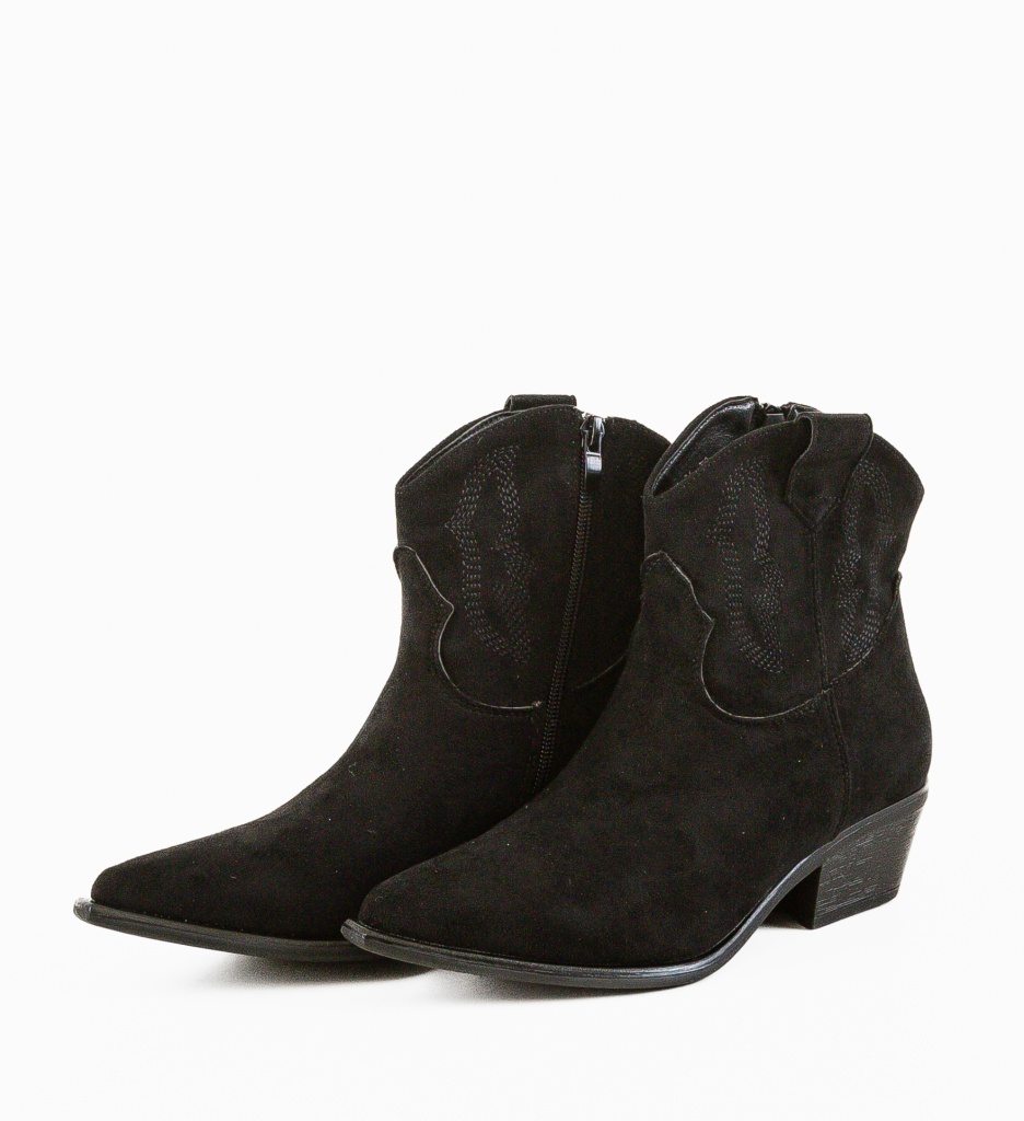Botine Dama Kaoru Negre | Stil și Confort - imagine 5