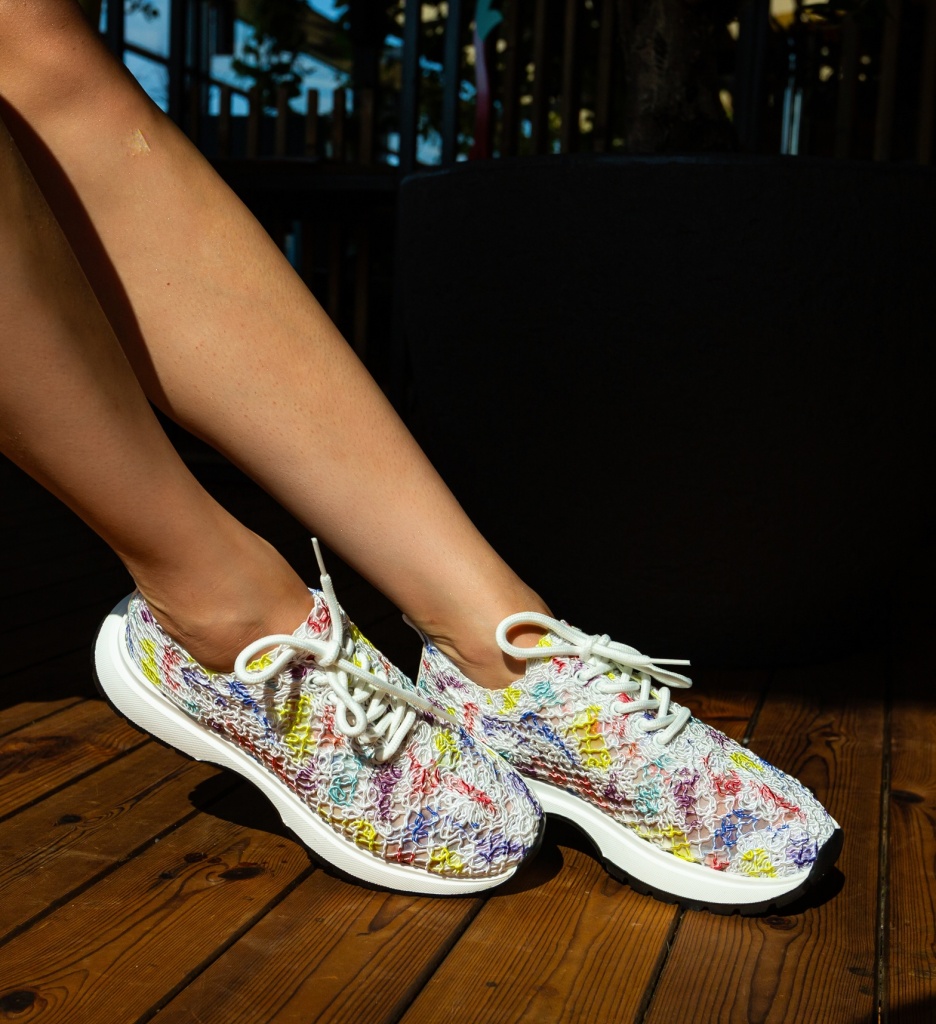 Sneakers dama Raven Multi 2 - Confort și Stil - imagine 4