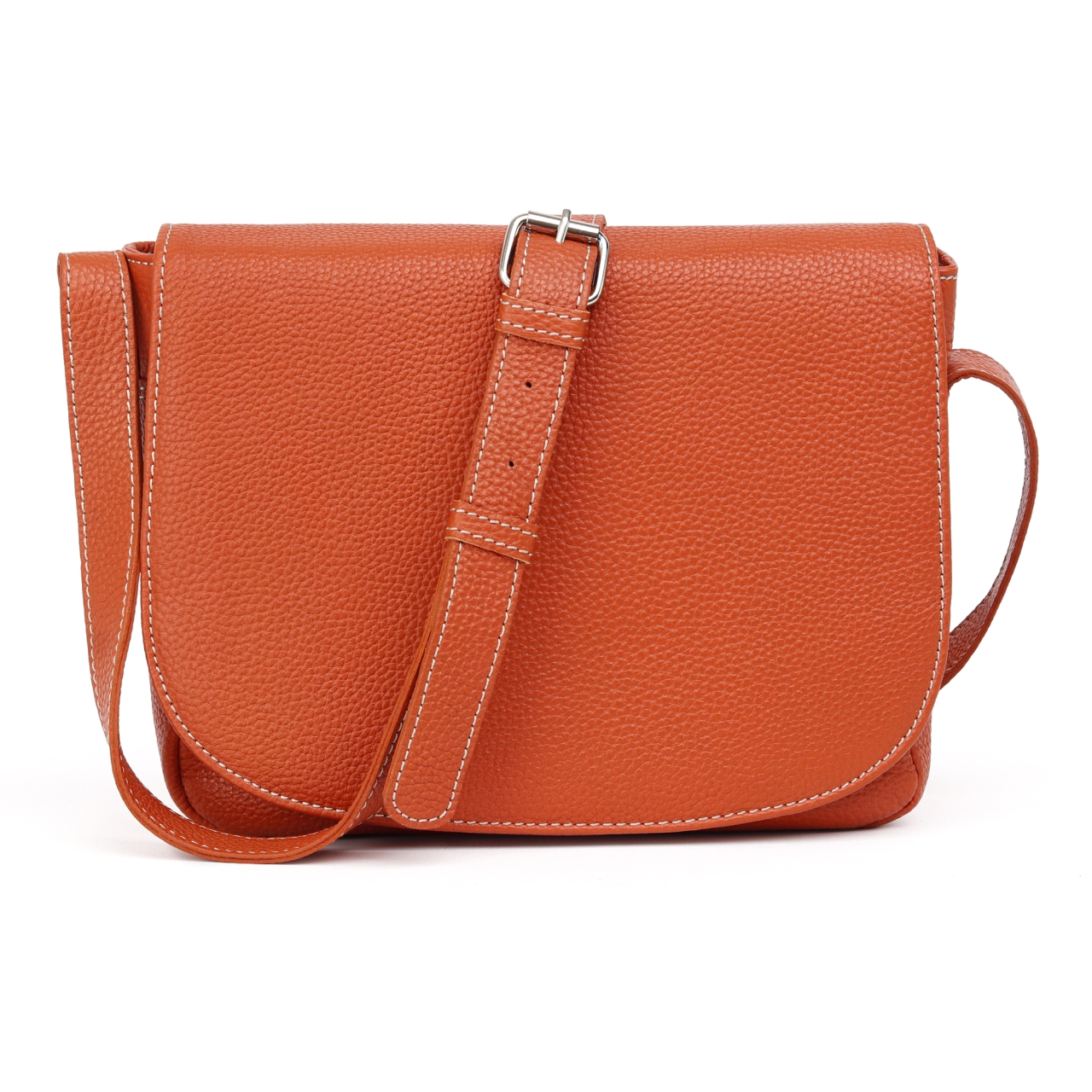 Geanta India Aida GT3859 Piele Naturala Portocalie