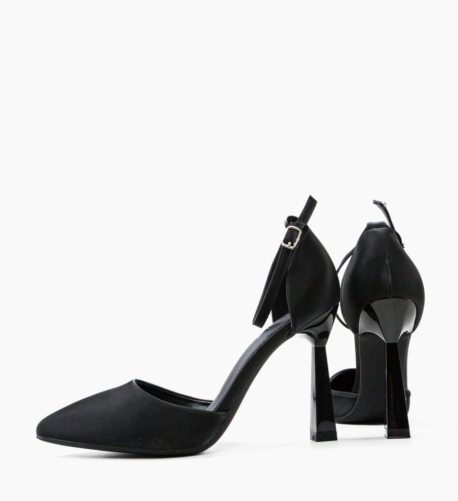 Pantofi Dama Trypho Negri cu Toc Elegant - imagine 11