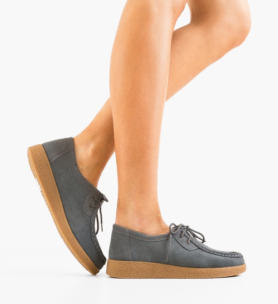 Pantofi Casual Neca Gri - Confort și Stil - imagine 6
