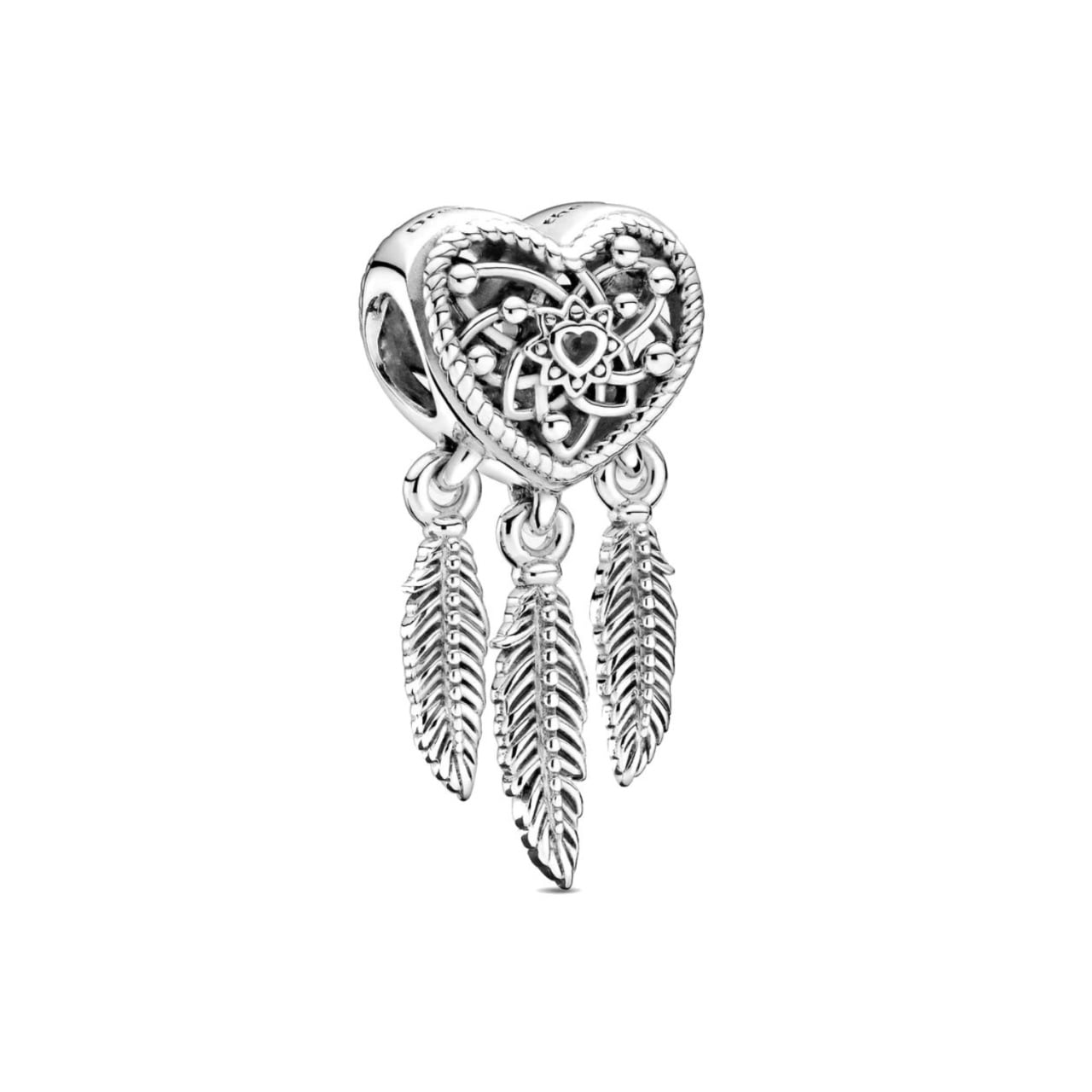 Charm Argint Amanda Inima Si Pene | Design Elegant