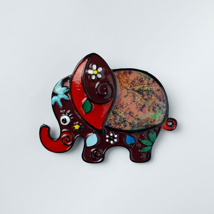 Brosa Elefant Shopika - Noroc si Eleganta