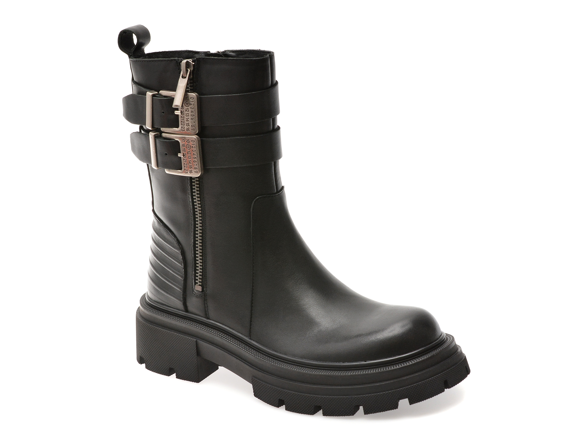 Bocanci Gryxx Negri Piele Naturală - Eleganță și Confort