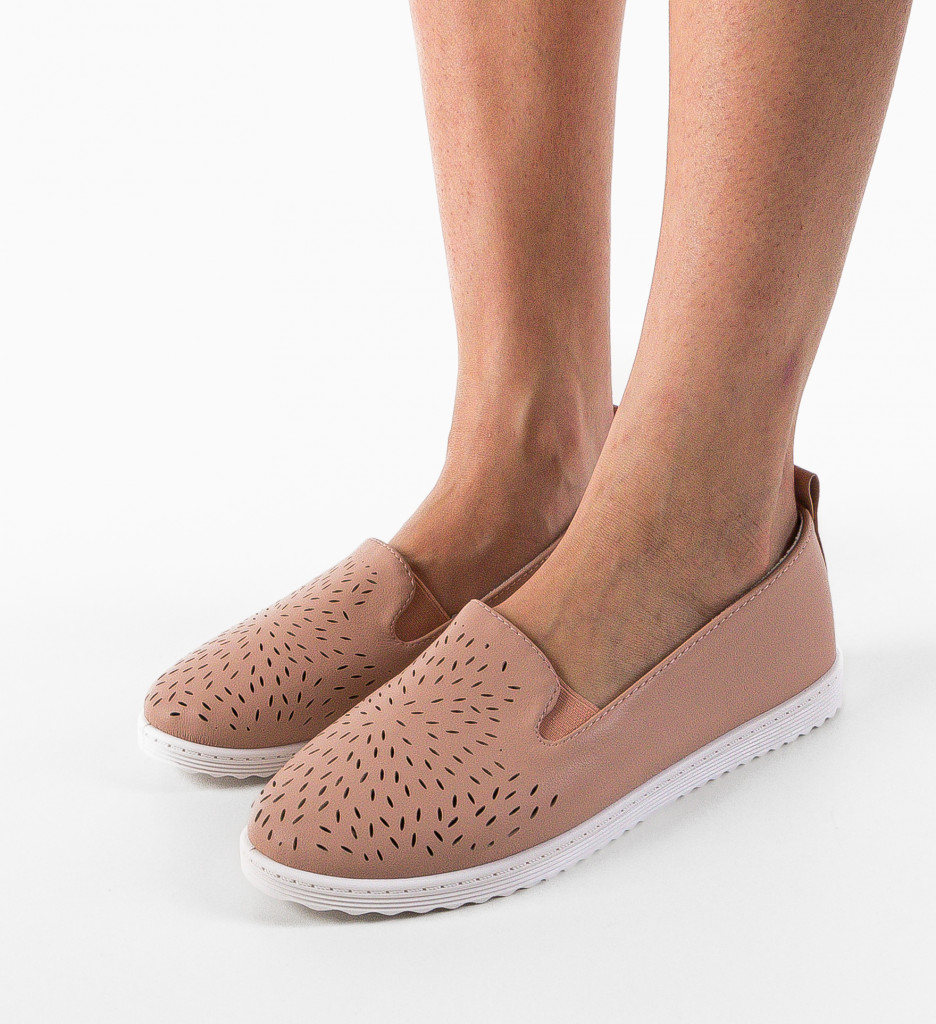 Espadrile Botra Nude - Confort și Stil Casual - imagine 4