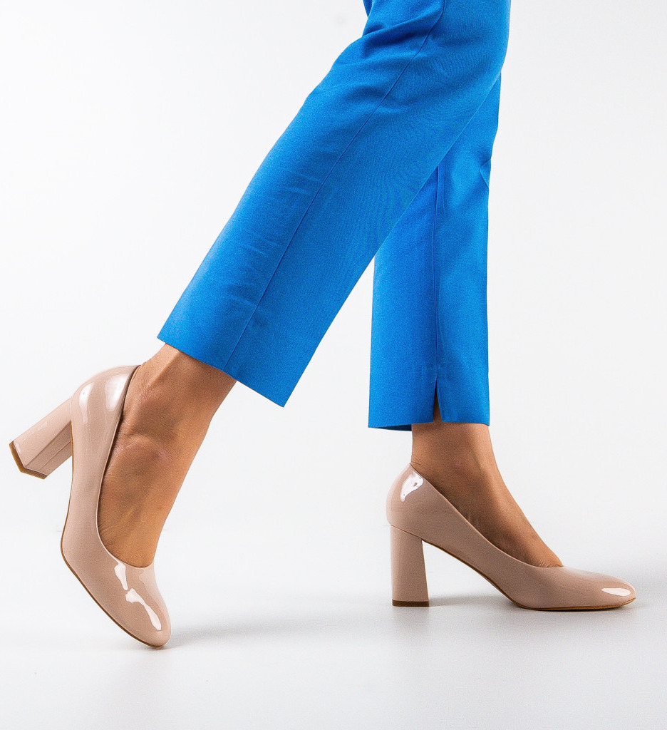 Pantofi Luber Bej | Eleganță și Confort - imagine 2