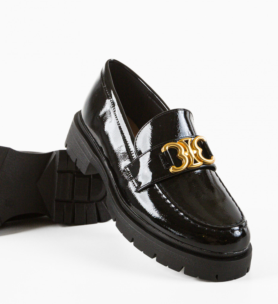 Pantofi Casual Dama Murray Negri | Confort și Stil - imagine 8