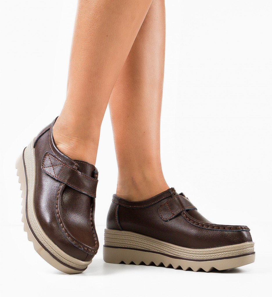 Pantofi Casual Straif Maro - Confort & Stil - imagine 3