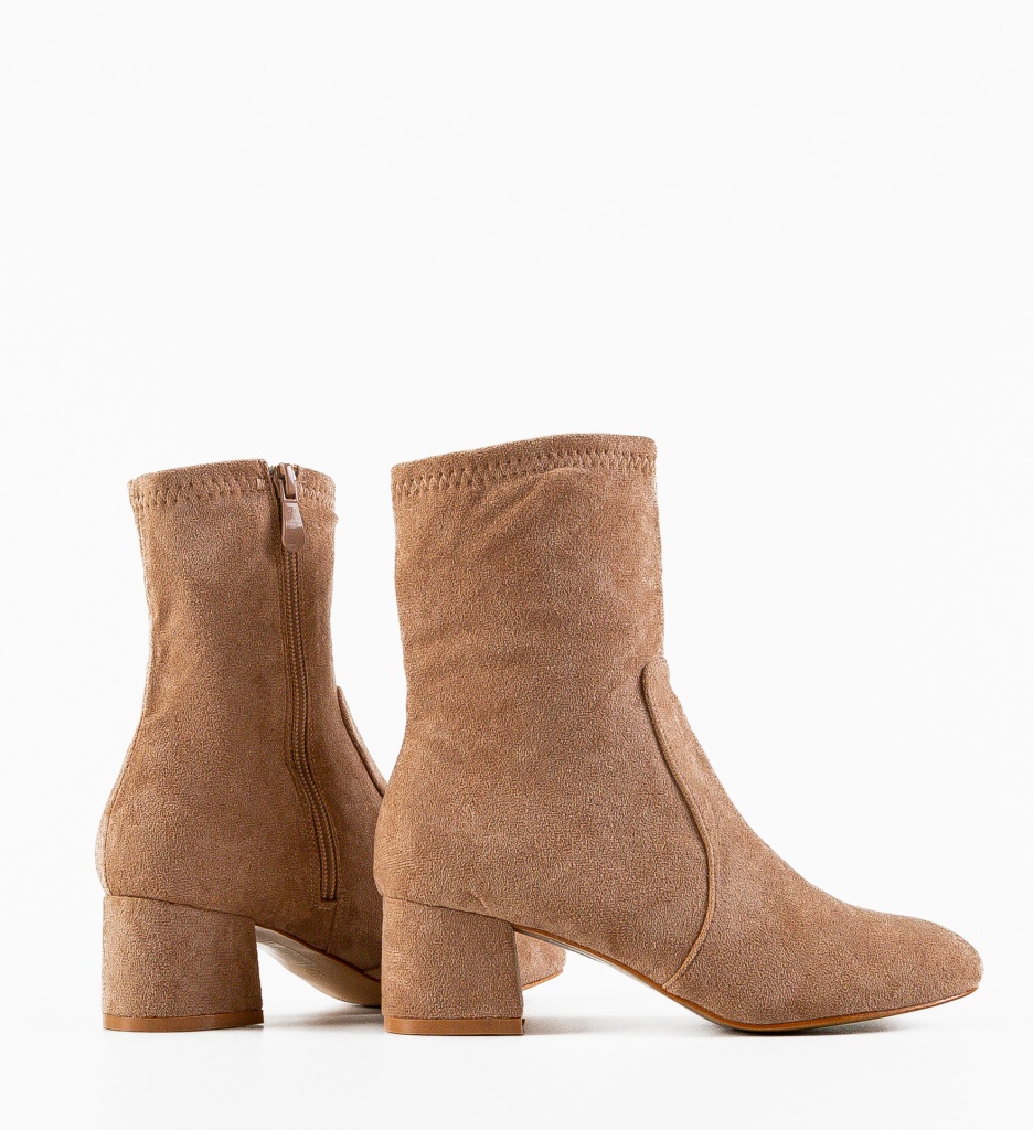 Botine Dama Ismael Khaki - Stil si Confort - imagine 6