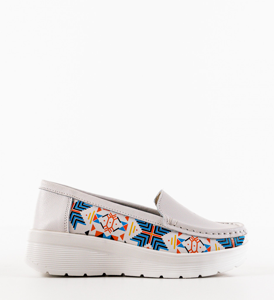 Pantofi Casual Albi - Stil și Confort Zilnic - imagine 4