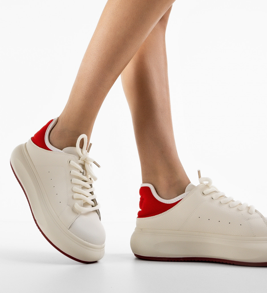 Sneakers Dama Keeny Albi 2 - Confort si Stil - imagine 2