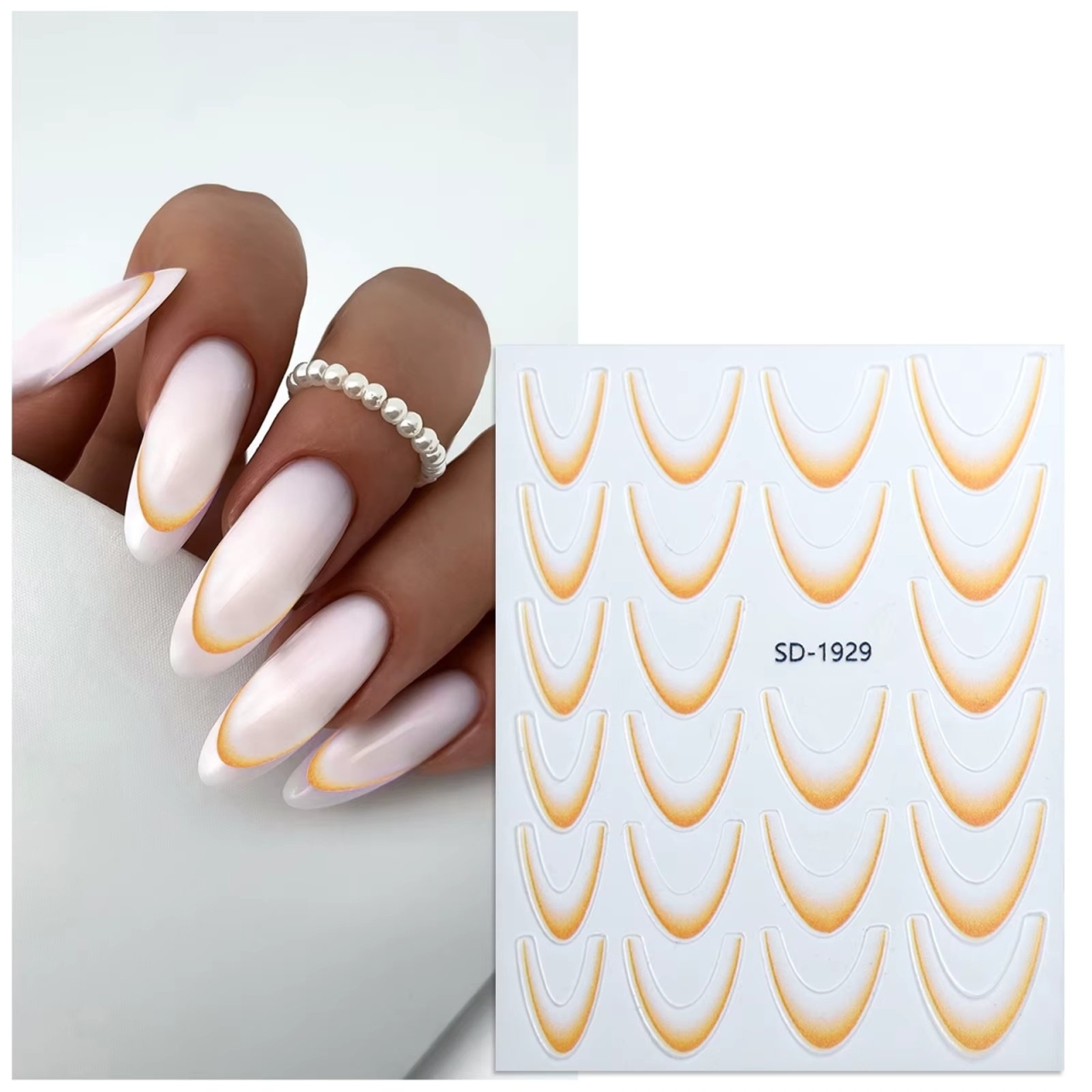 Abtibilduri French Marquise – Nail Art Rapid