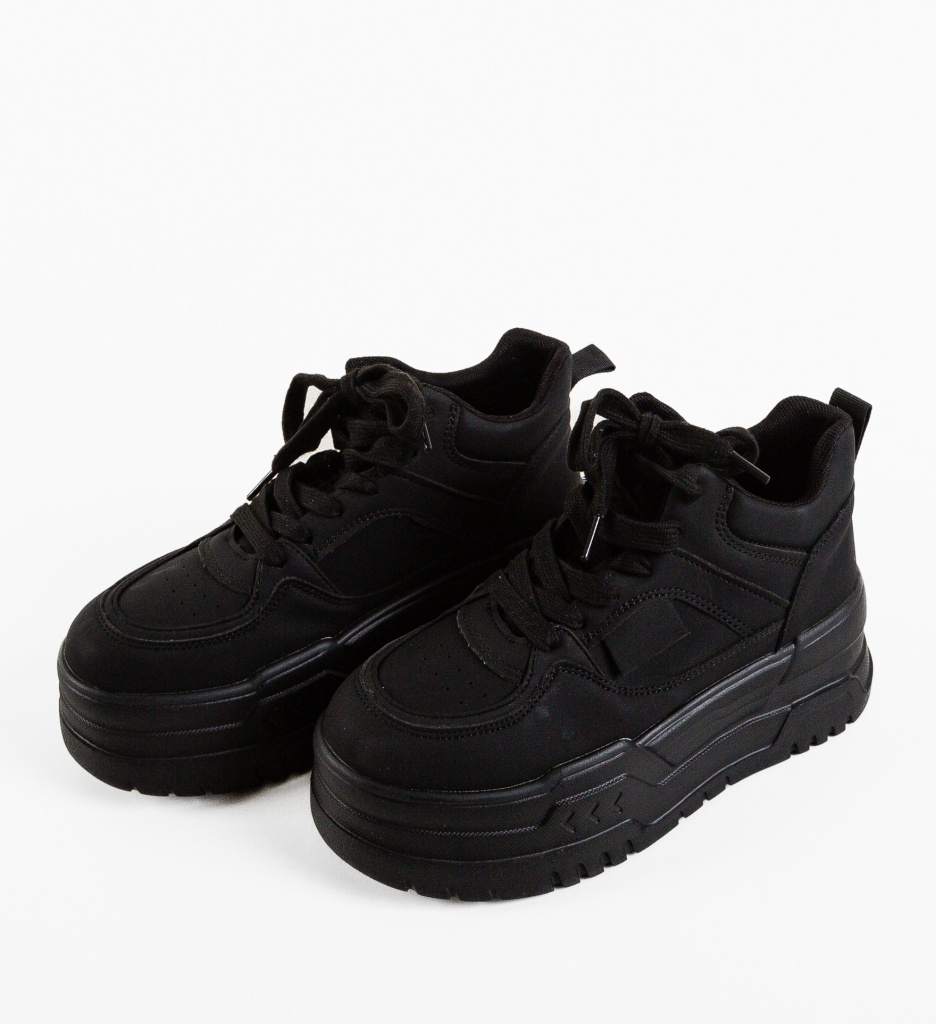 Sneakers Dama Kiyter Negri – Confort & Stil - imagine 7