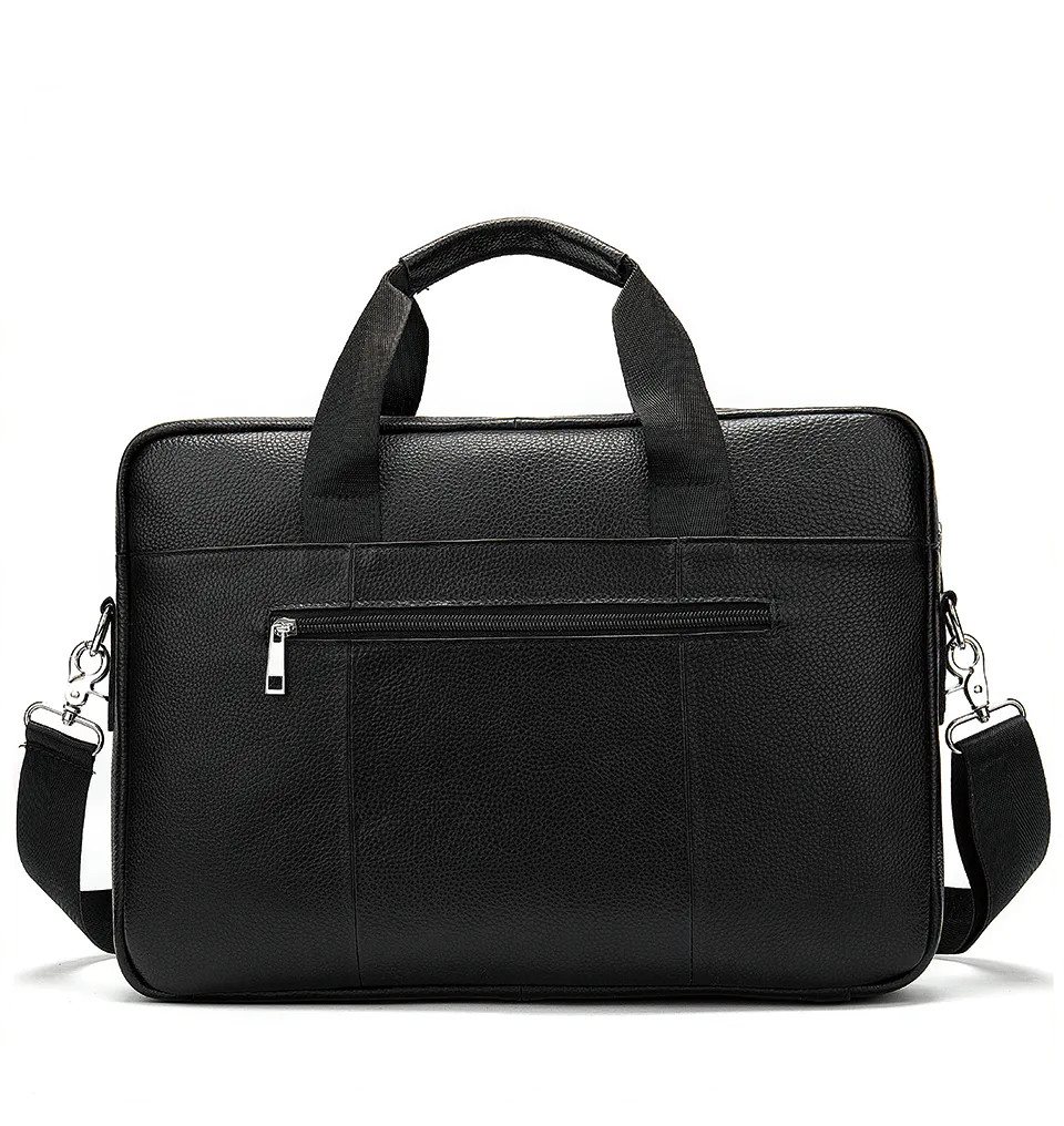 Servieta Piele Naturală Felix GT1318 Negru OEM - imagine 7