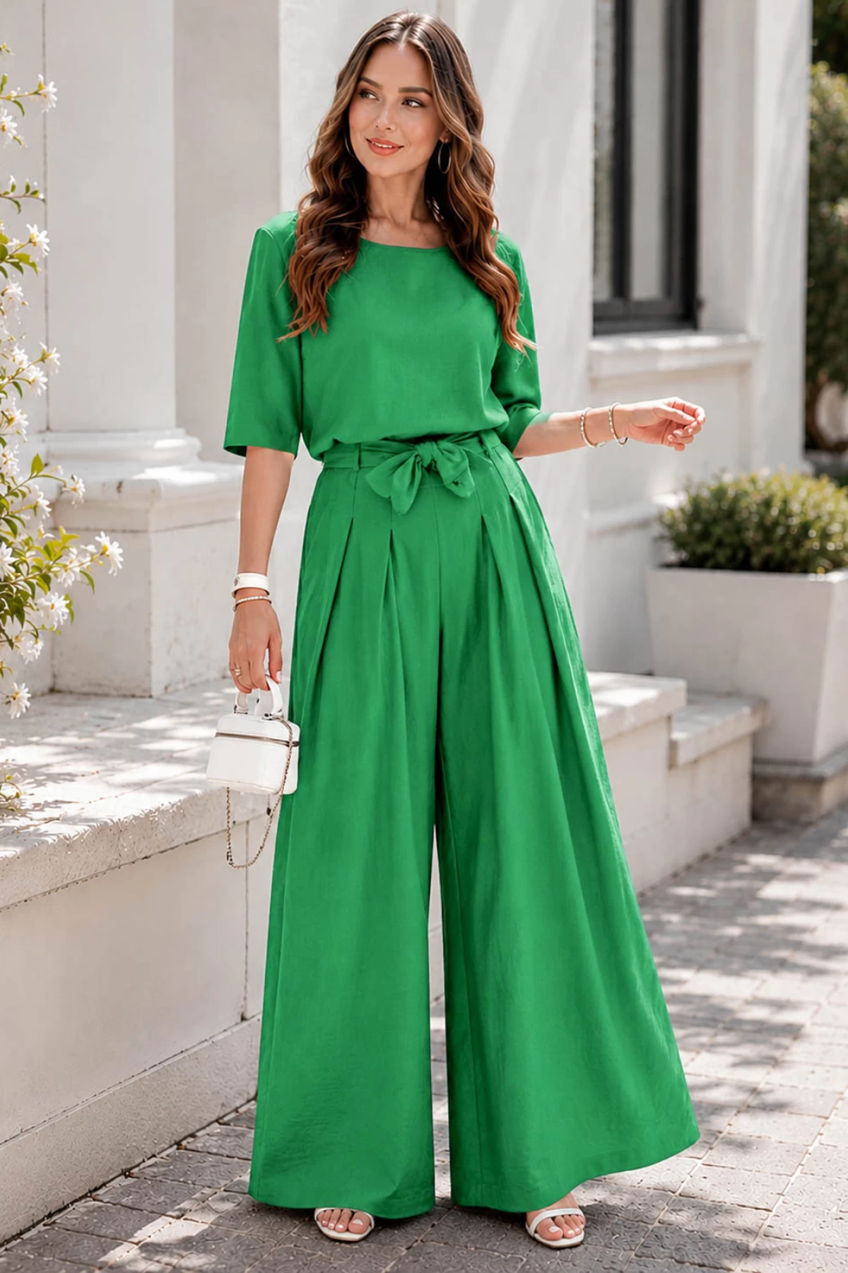 Compleu Effect Verde Vâscos - Eleganță Asigurată - imagine 2