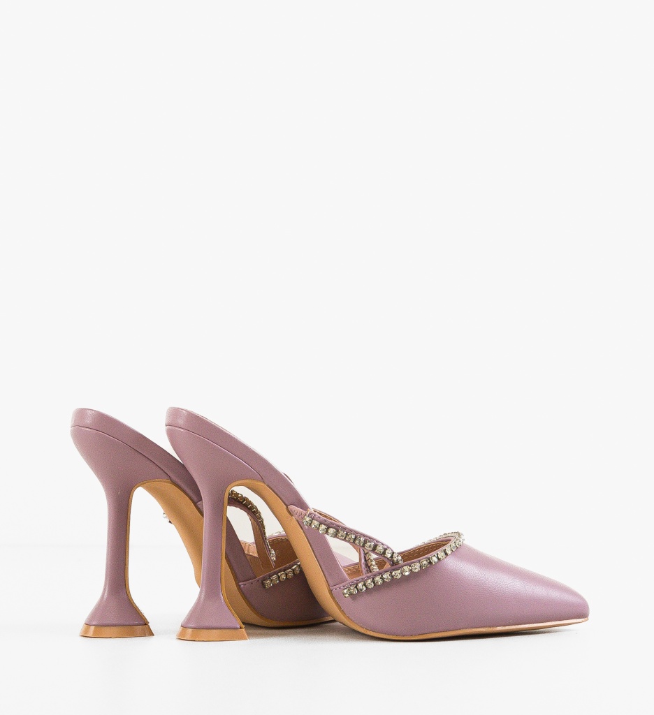 Pantofi Leslie Mov - Eleganță și Stil - imagine 3