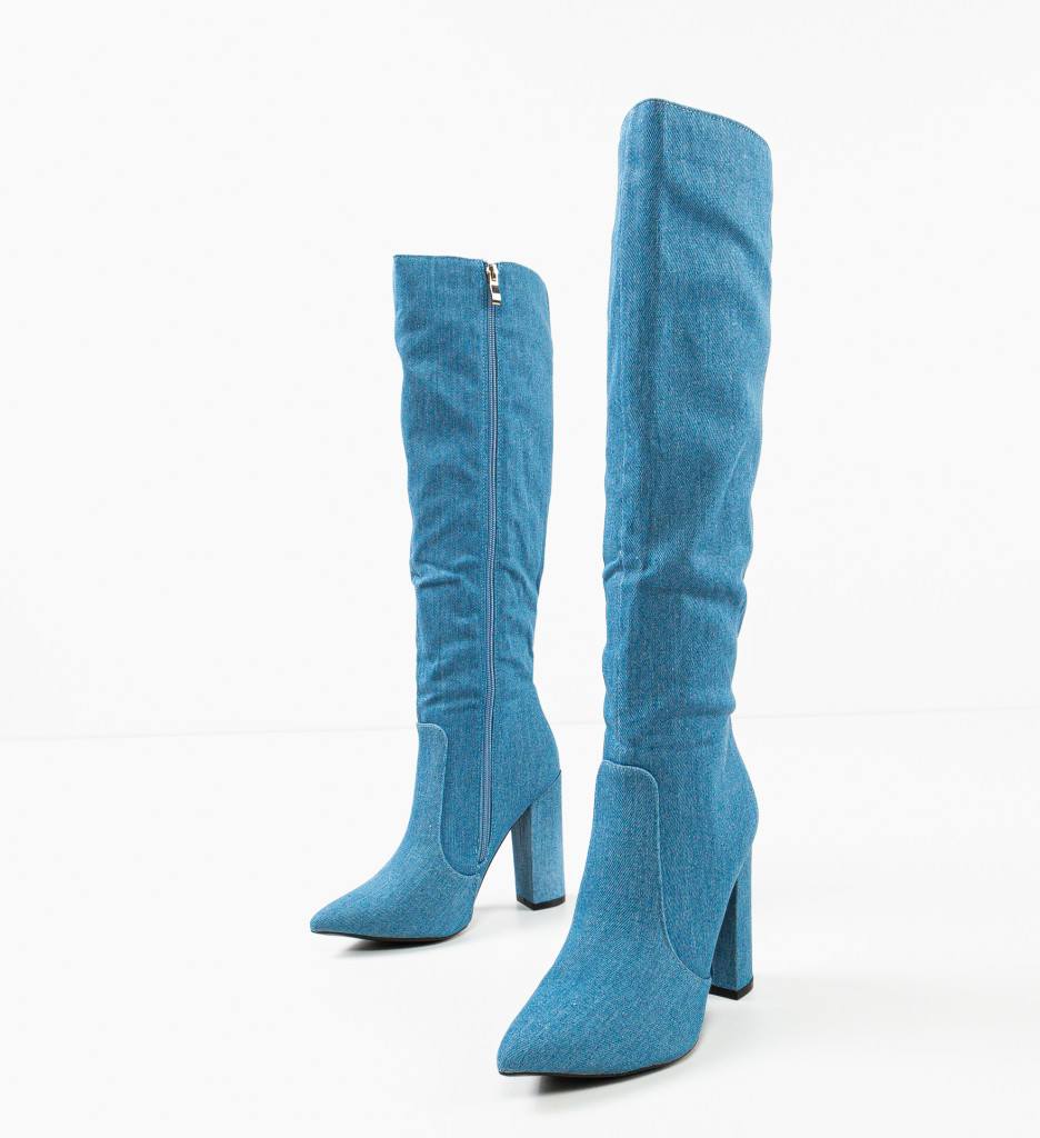 Cizme Dama Albastre Sian | Elegante și Comode - imagine 8
