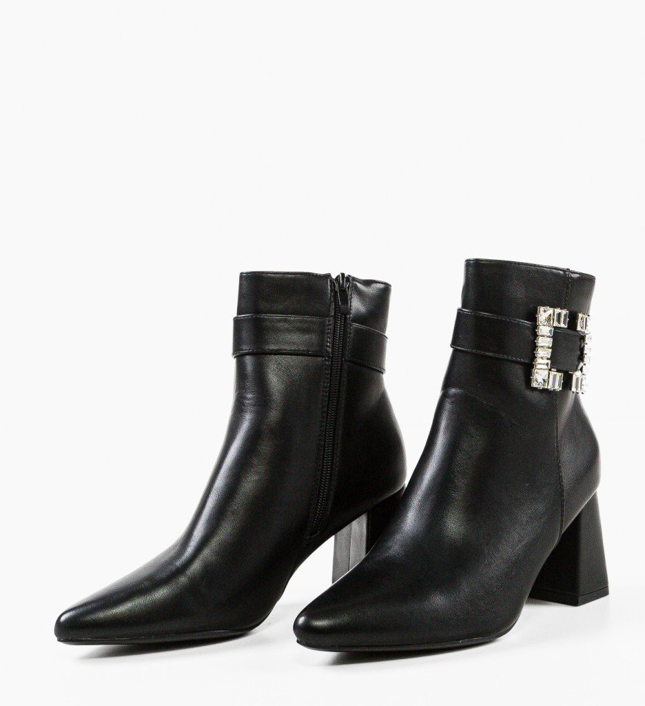 Botine Dama Dillon Negre - Eleganță și Confort - imagine 6