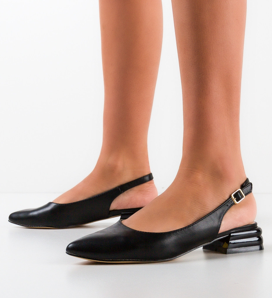 Balerini Negri Dama - Confort și Eleganță Casual - imagine 4