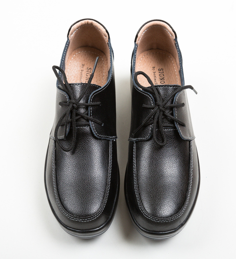 Pantofi Casual Negri - Stil și Confort Zilnic - imagine 5