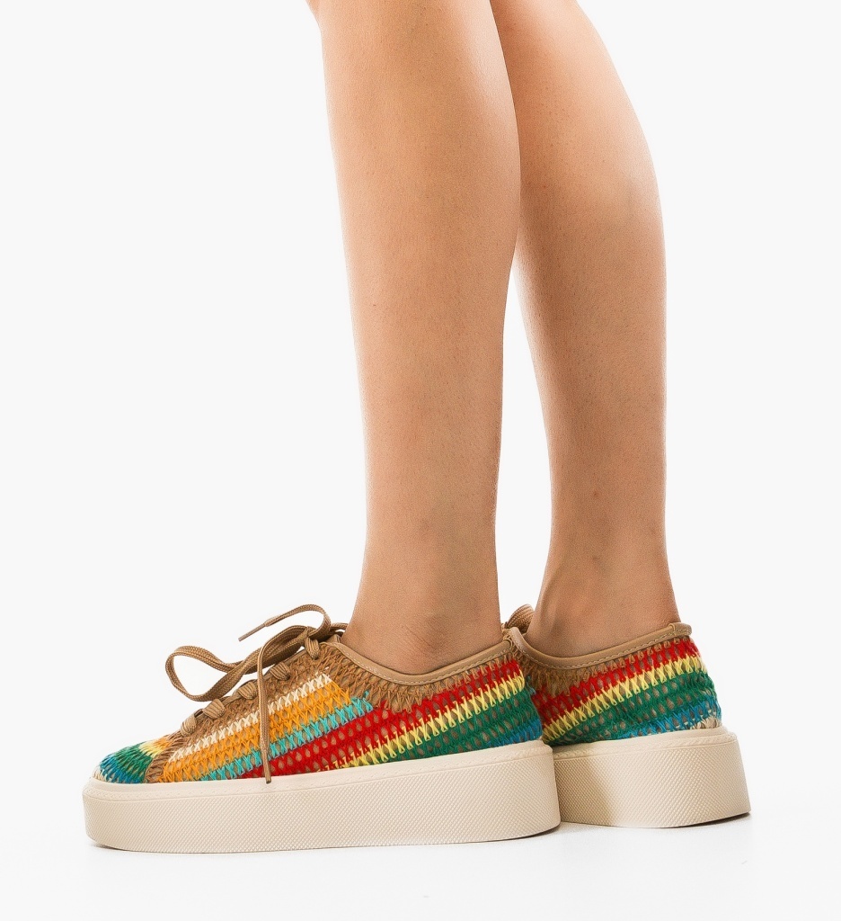 Sneakers Reinbou Multicolor - Stil și Confort - imagine 3
