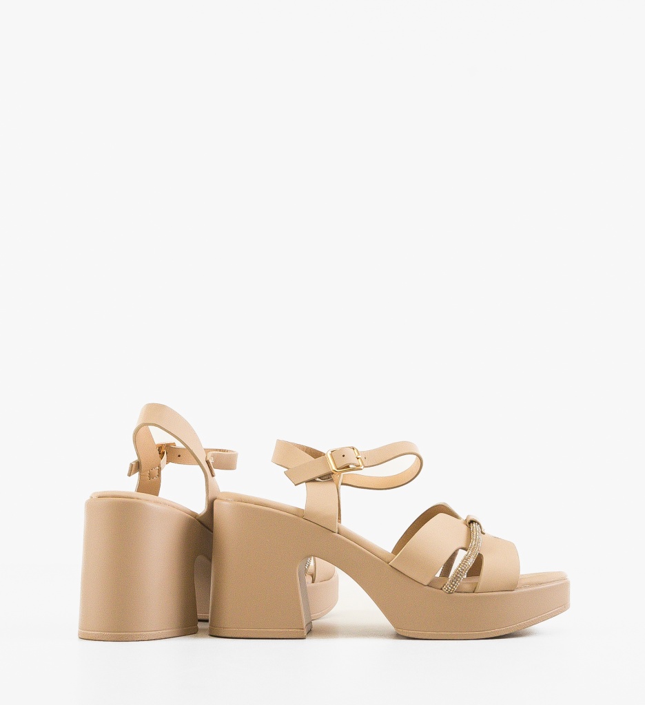 Sandale Mariko Khaki - Eleganță și Stil - imagine 3