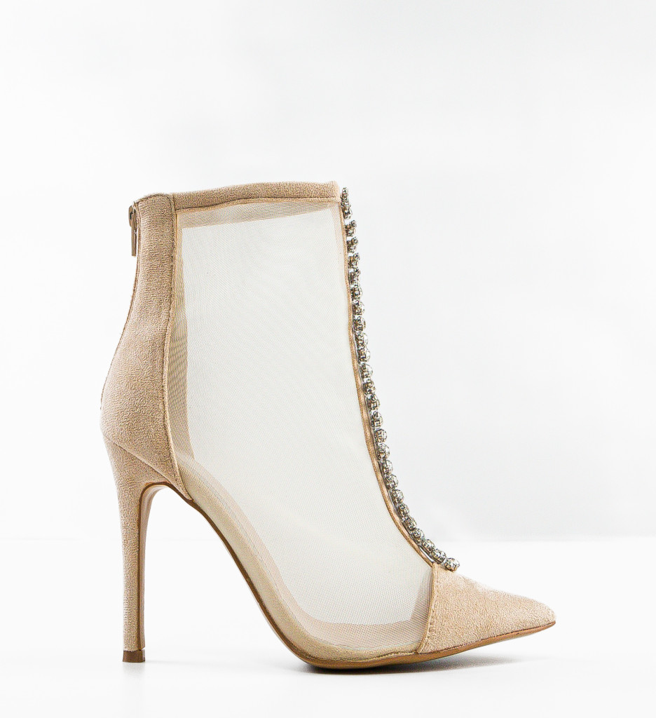 Botine Dama Arun Bej | Stil și Eleganță - imagine 5