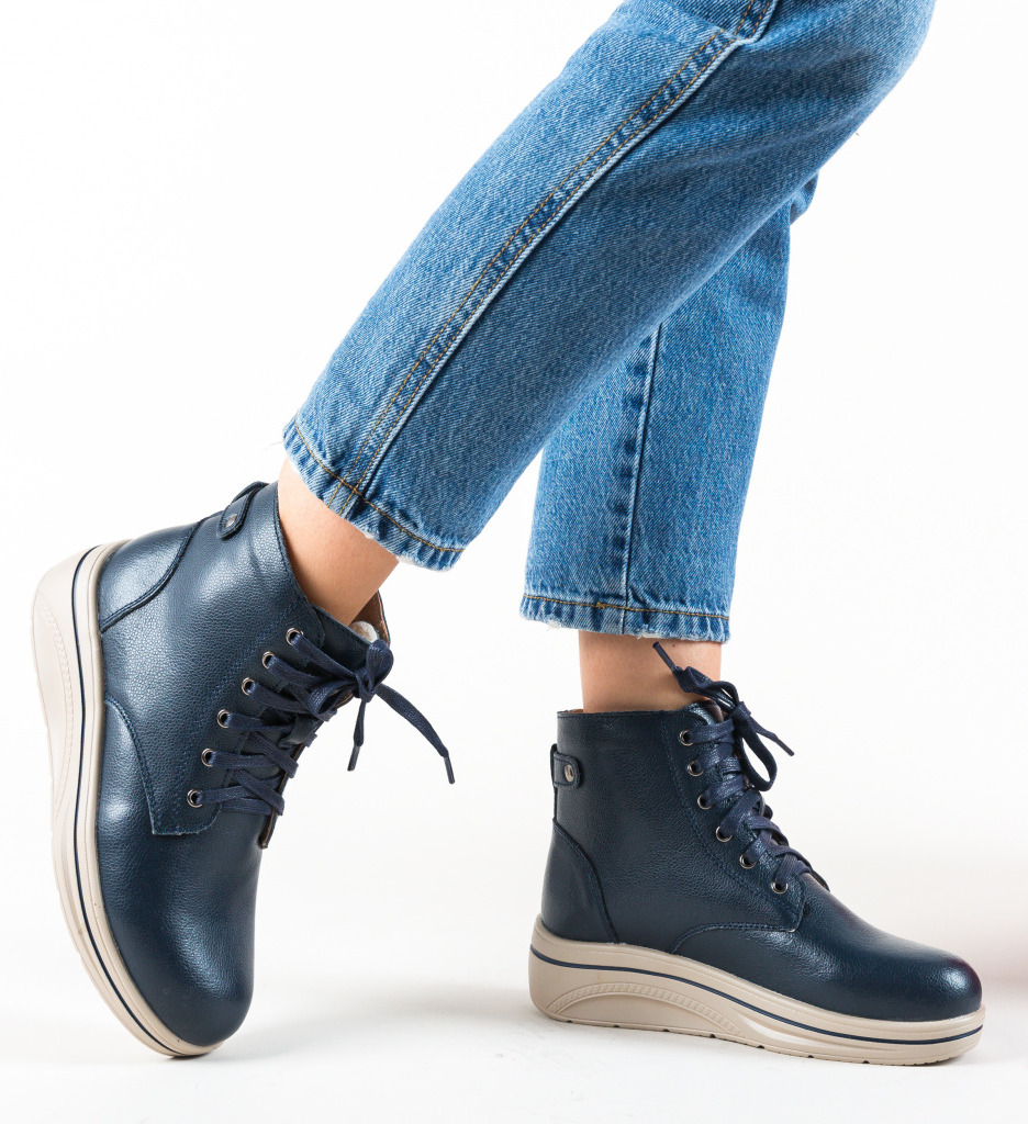 Pantofi Casual Lakiob Bleumarin - Confort și Stil - imagine 3