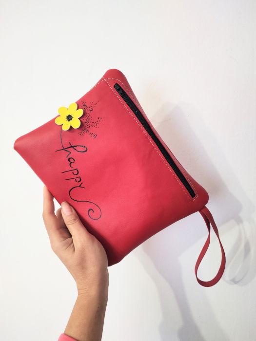 Portfard Piele Personalizat Shopika | Cadou Perfect