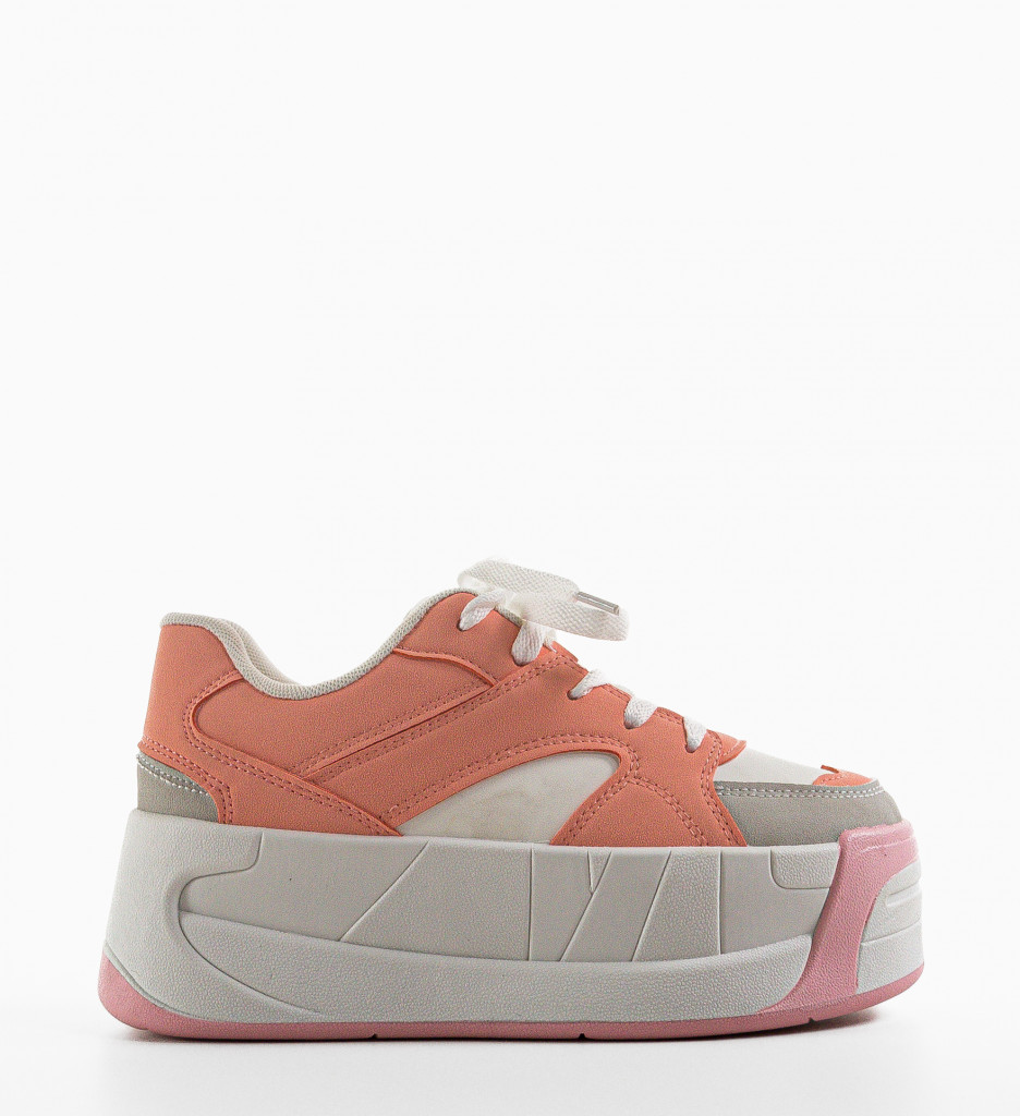 Sneakers Dama Wofe Roz - Confort și Stil - imagine 2