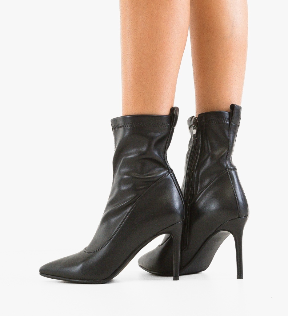 Botine Dama Zasa Negre - Eleganță și Confort - imagine 2