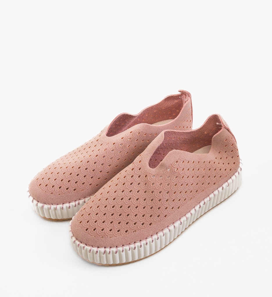 Pantofi Casual Roz Berrt | Confort Zilnic - imagine 4
