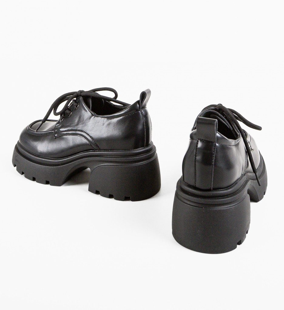 Pantofi Casual Tunysia Negri | Confort Zilnic - imagine 7