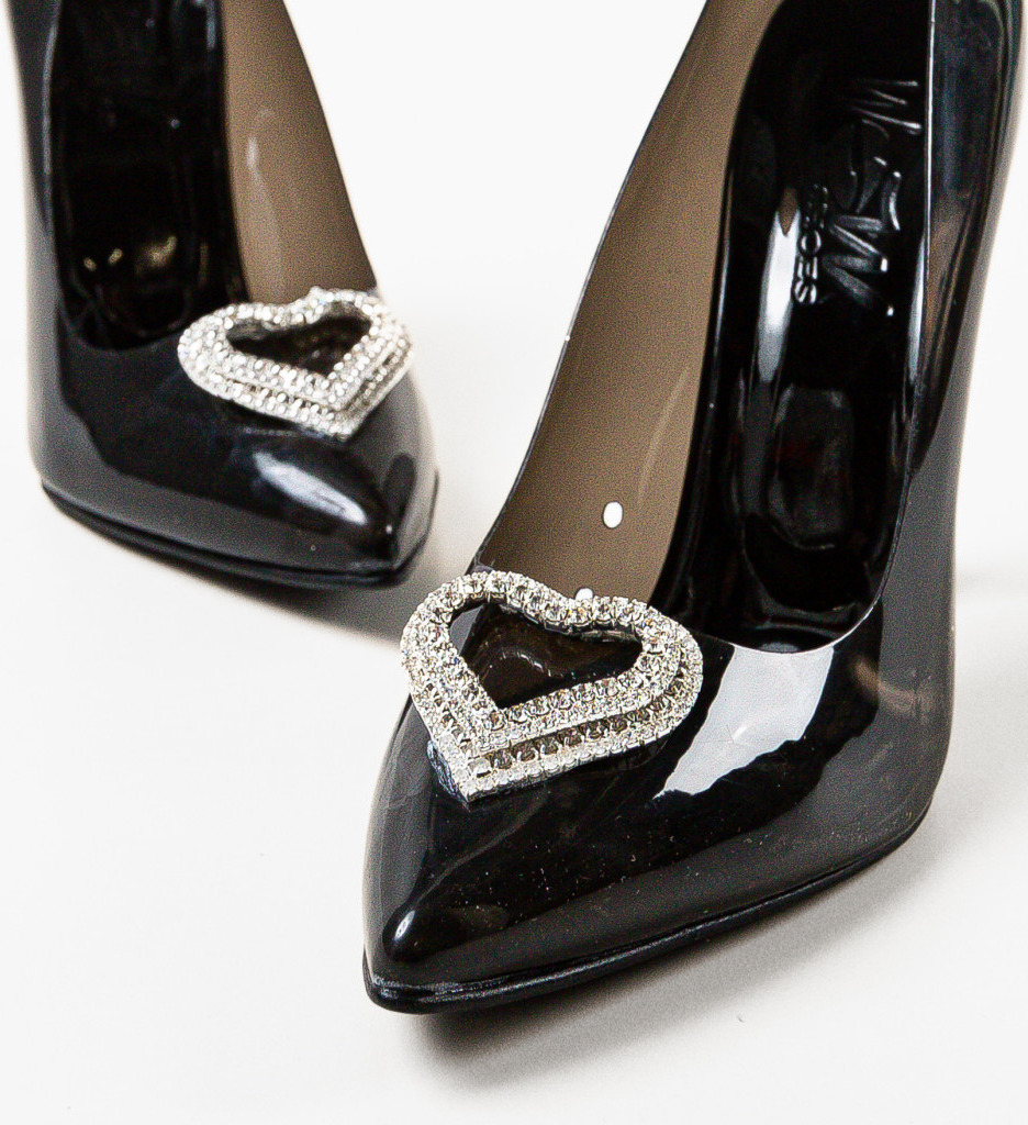 Pantofi Dama Myhear Negri - Eleganță și Stil - imagine 13