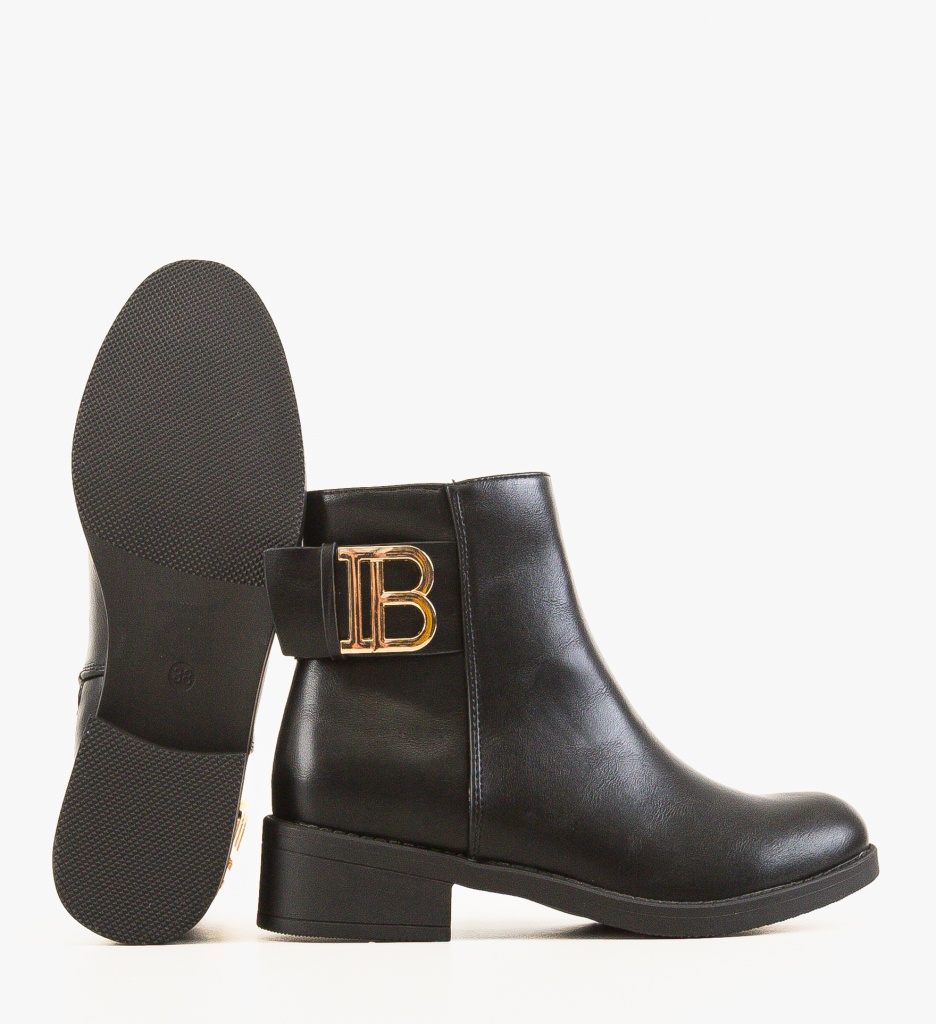 Ghete Dama Kalbre Negre | Stil & Confort - imagine 5