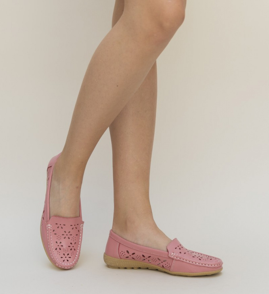 Pantofi Casual Roz pentru Confort pe Durata Zilei - imagine 3