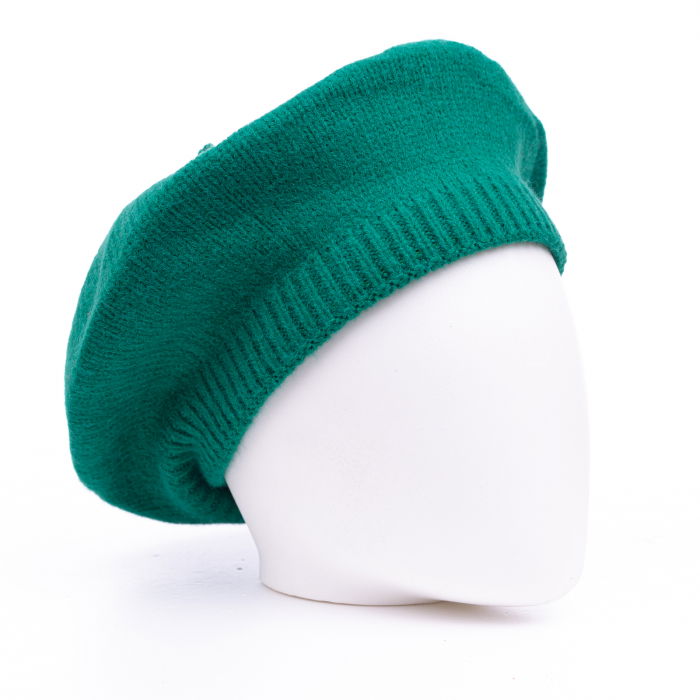 Bereta Verde Smarald din Lână | Shopika