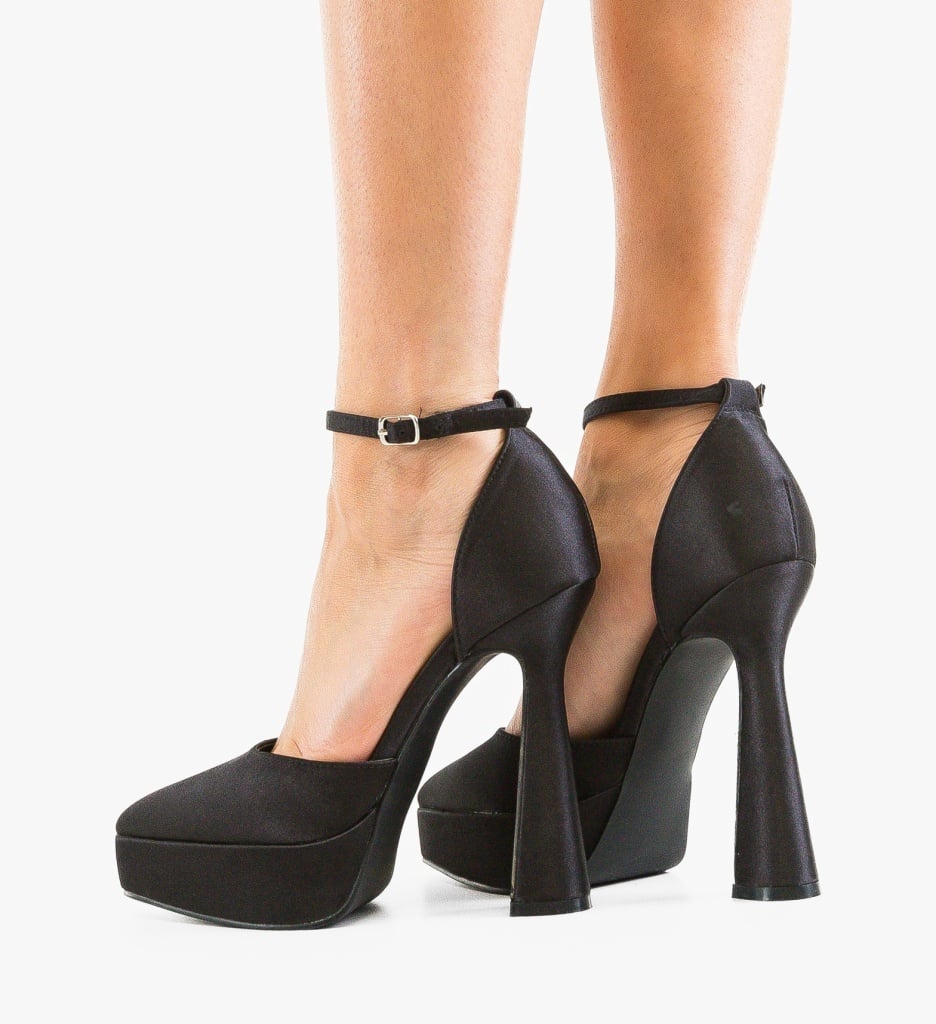 Pantofi cu Toc Gasder Negri | Eleganta si Stil