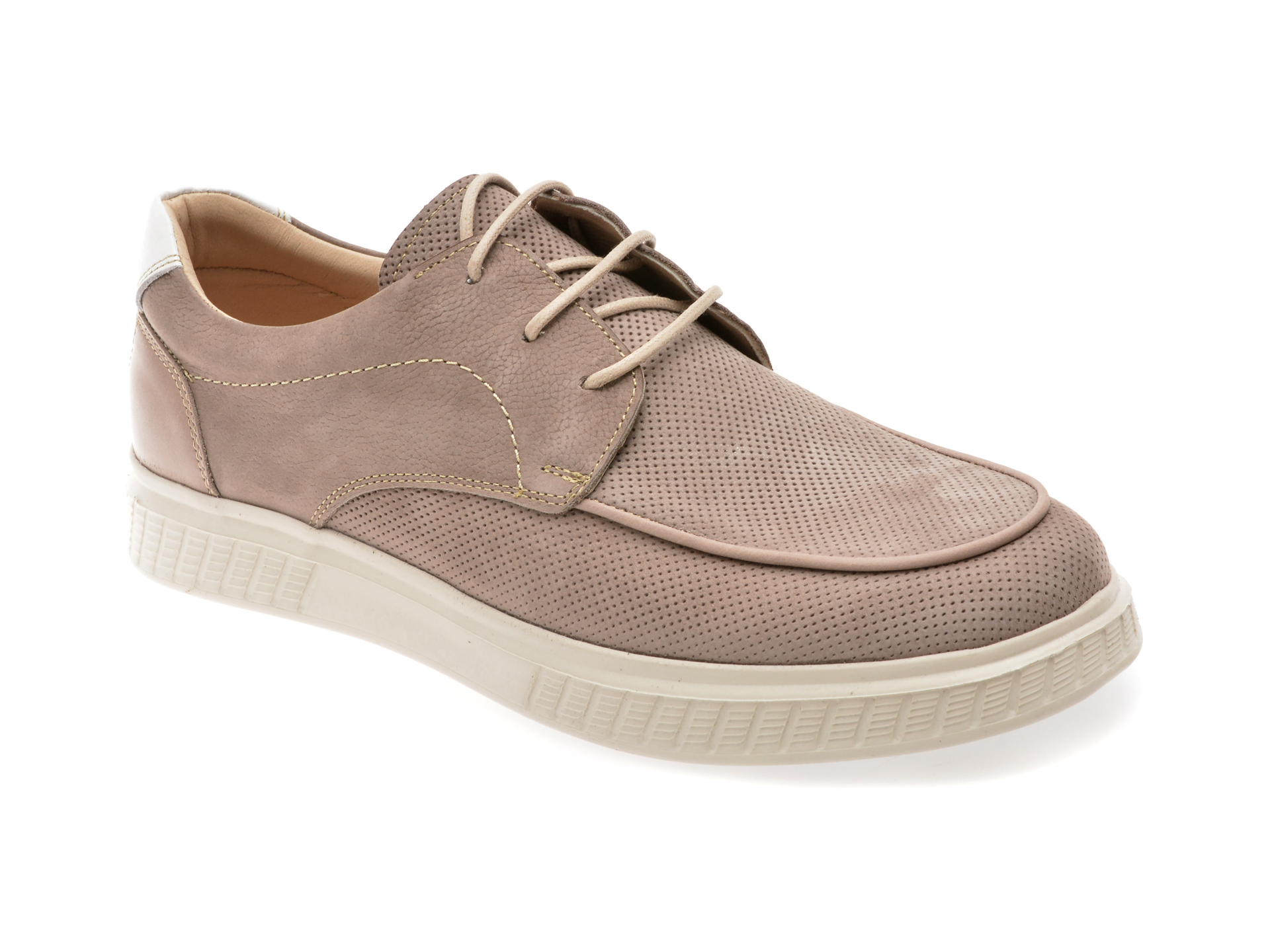 Pantofi OTTER Gri Nabuc | Eleganță Casual