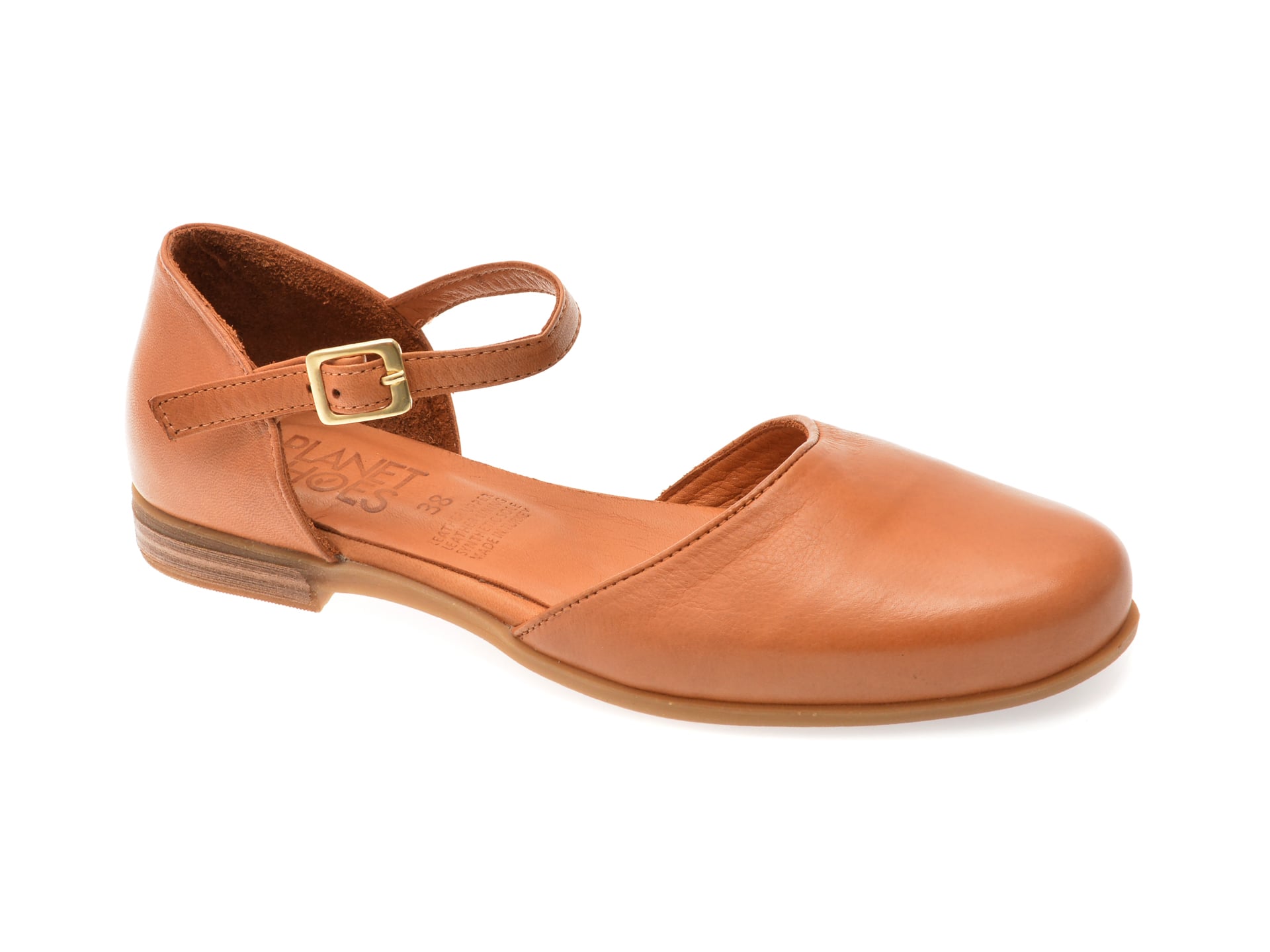 Pantofi PLANET Maro din Piele Naturală - Eleganță