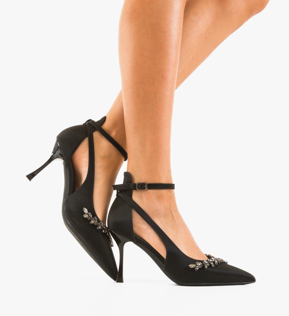 Pantofi Stiletto Daray Negri | Stil și Eleganță - imagine 2