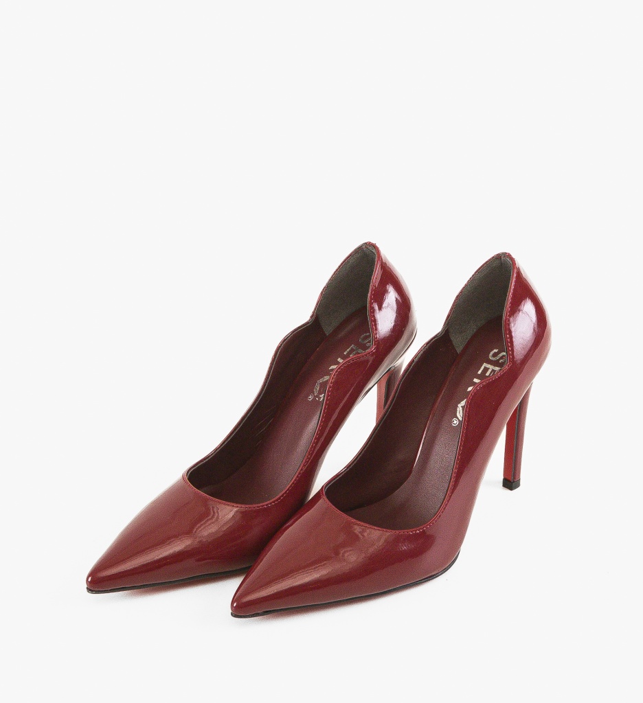 Pantofi dama Tichon Grena 2 cu toc elegant - imagine 4